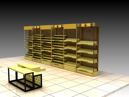 哈尔滨定制展柜道具柜台展示